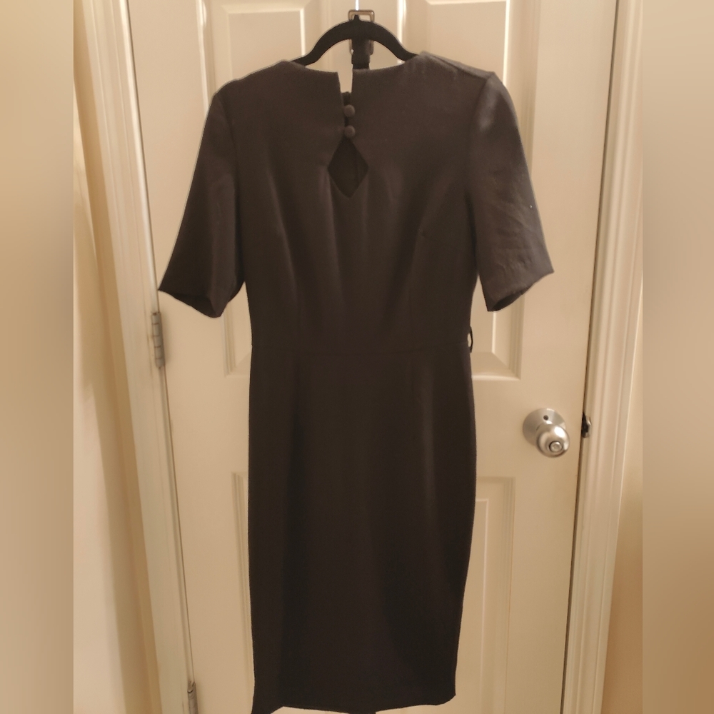 Aida Zak London Simona black pencil dress size S